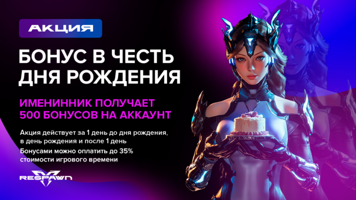 Акция День рождения RESPAWN