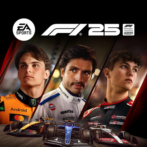 Обложка игры F1 25