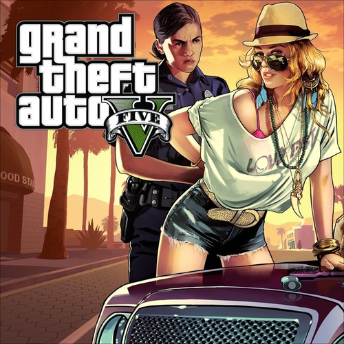 Обложка игры GTA V